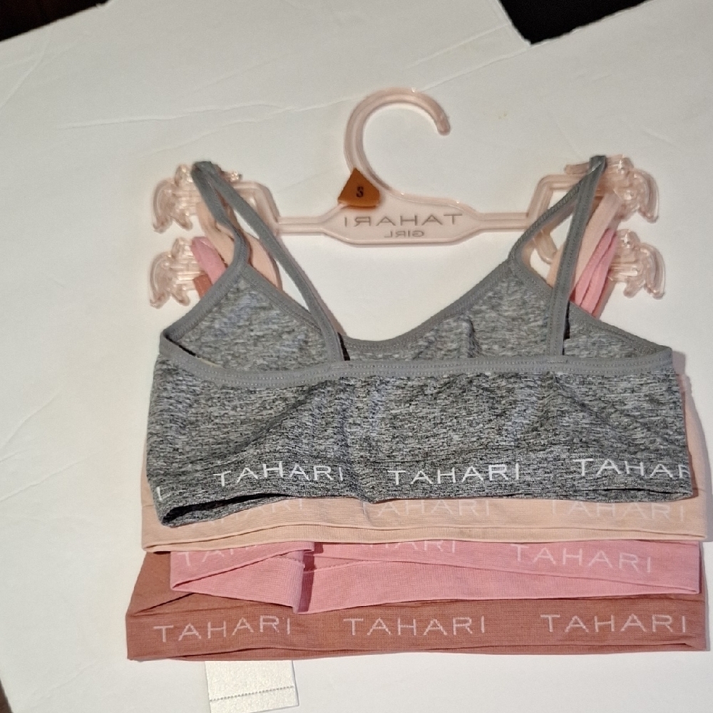 Tahari Pink and Gray Seamless Comfort Bras - Picture 4 of 4